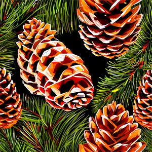 Vector Pine Cone Png 06202024 PNG image