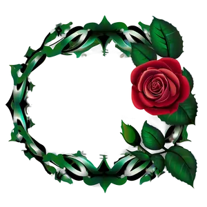 Vector Rose Frame PNG Lnu PNG