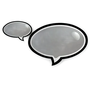 Vector Thinking Bubble PNG Qll PNG