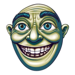 Vector Trollface Logo PNG 05232024