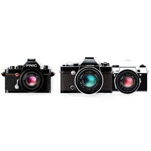 Vector Vintage Camera PNG 06212024