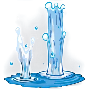 Vector Water Splash PNG Cyv25