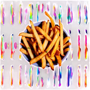 Vegan Air-fried Fries PNG Llu2