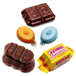 Vegan Candy Selection PNG 05042024