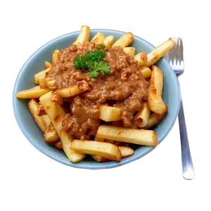 Vegan Cheese Poutine Delight PNG 39 PNG