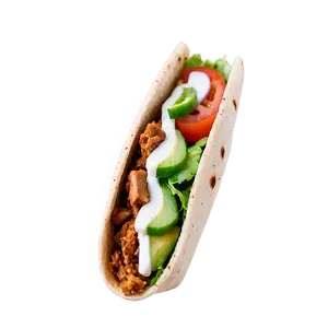 Vegan Gyro Wrap Png 6 PNG image