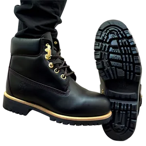 Vegan Leather Timbs PNG Pbd
