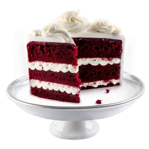 Vegan Red Velvet Cake PNG Npm89 PNG