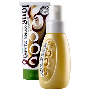 Vegan Shampoo Bottle PNG 9