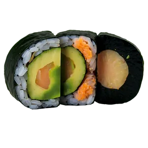 Vegan Sushi Options PNG 25