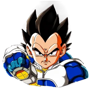 Vegeta B PNG image