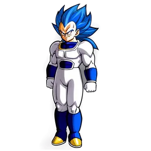 Vegeta Blue Form Png 05032024 PNG image