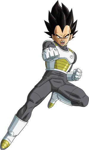 Vegeta Readyfor Battle PNG image