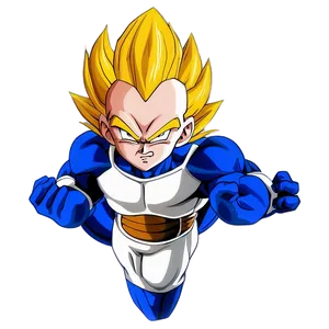 Vegeta Royal Blue Png Wtp PNG image