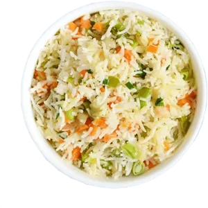 Vegetable Fried Rice Bowl PNG image