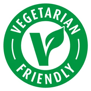 Vegetarian Friendly Seal PNG image