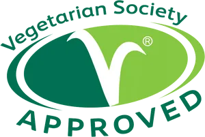 Vegetarian Society Approved Logo PNG image