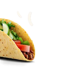 Vegetarian Taco Png Bdh89 PNG image