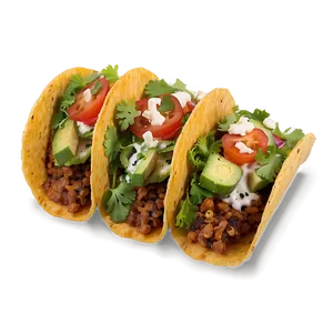 Vegetarian Tacos PNG 05232024