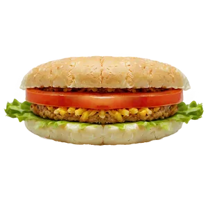 Veggie Burger Sandwich PNG Fou PNG