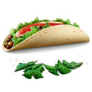 Veggie Taco Clipart PNG 61 PNG