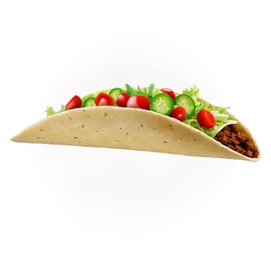 Veggie Taco Clipart PNG Oyx