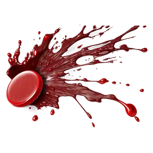 Vein's Gift: Blood Splash Vector PNG Ykf53