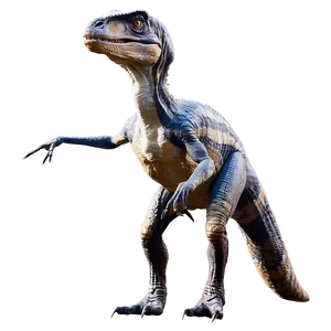 Velociraptor Exhibit Showcase PNG 06202024