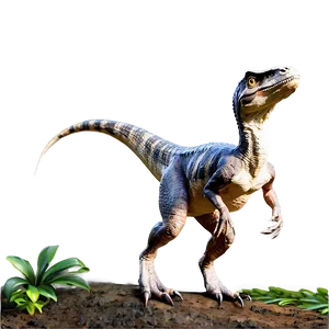 Velociraptor In Jungle Png 06202024 PNG image