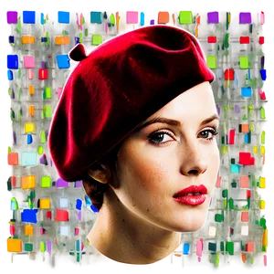Velvet Beret Picture PNG Icm98 PNG