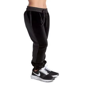 Velvet Black Sweatpants PNG Flv73 PNG
