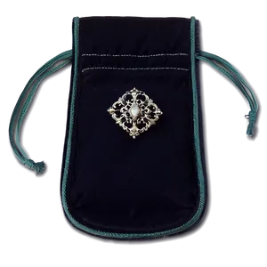 Velvet Jewelry Pouch Png Iiw PNG image