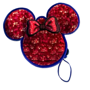 Velvet Minnie Mouse Ears PNG Ong8 PNG