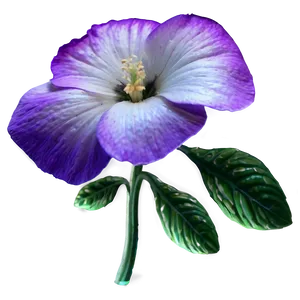 Velvet Purple Flower PNG Dor73 PNG