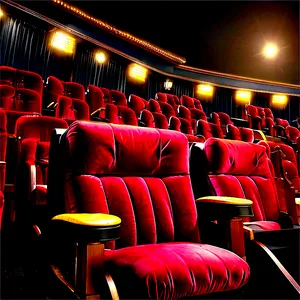 Velvet Theatre Seats Png Fjw28 PNG image