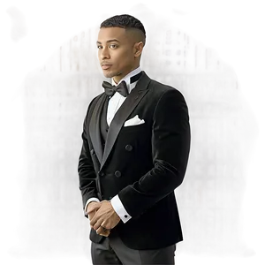 Velvet Tuxedo Jacket PNG Xoo74