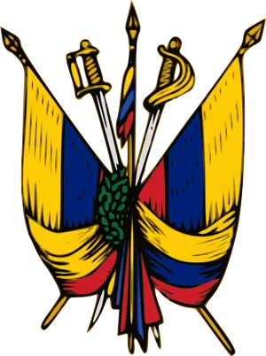 Venezuelan Coatof Arms Illustration PNG image