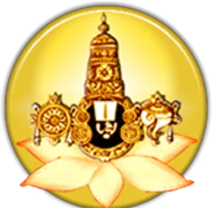 Venkateswara Symbolon Lotus PNG image