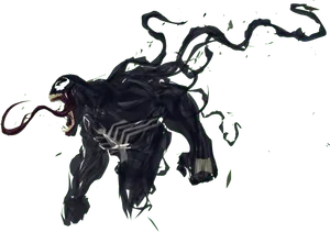 Venom Artistic Interpretation PNG image
