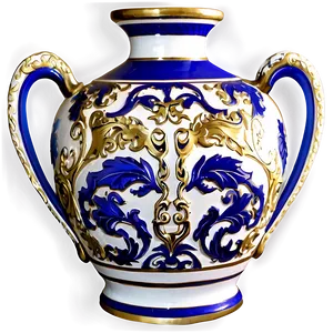 Versace Ceramic Vase Png 10 PNG image