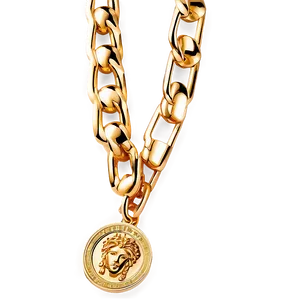 Versace Gold Chain PNG 06202024 PNG