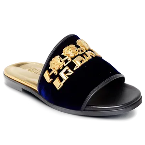 Versace Velvet Slippers PNG Yem89 PNG