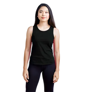 Versatile Black Tank Top PNG Vfp99 PNG
