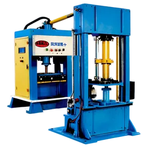 Vertical Hydraulic Press Machine Png 06242024 PNG image