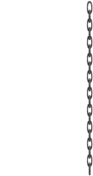 Vertical Metal Chainon Blue Background PNG image