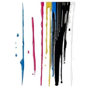 Vertical Paint Streak Png Dvd58 PNG image