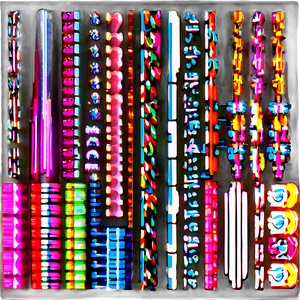 Vertical Scanlines Effect Png 06202024 PNG image