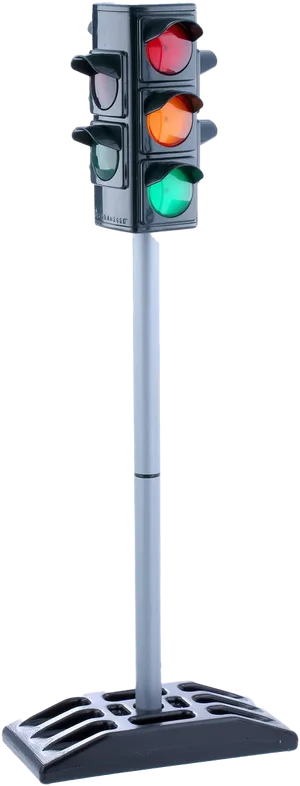 Vertical Traffic Lighton Stand PNG image