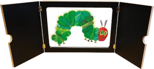 Very Hungry Caterpillar Book PNG image