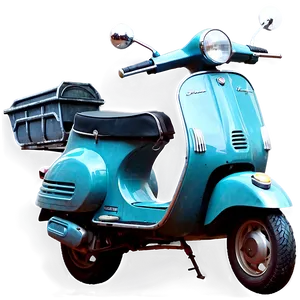 Vespa In Night City Png Dcs PNG image